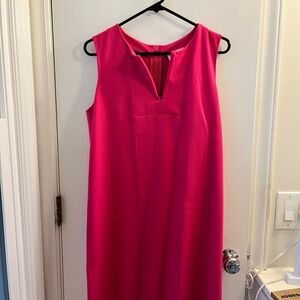 Kate Spade Hot Pink midi dress size 8